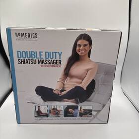 Homedics 031262091598 Brand New Double Duty Shiatsu Foot/head Massager W Soothing Heat