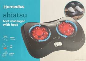 Fms-100hc2 Homedics 031262094018 Shiatsu Foot Massager Deep Spinning Massage With Heat - New