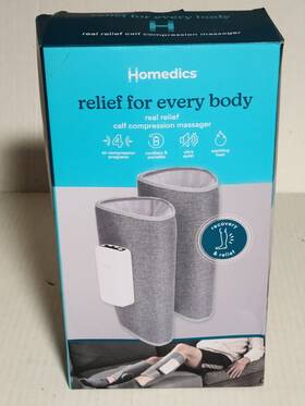 Homedics 031262107244 Real Relief Calf Compression Massagers