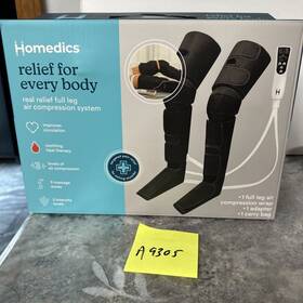 Sr-160hj Homedics 031262108746 Real Relief Full Leg Air Compression System Heat Therapy