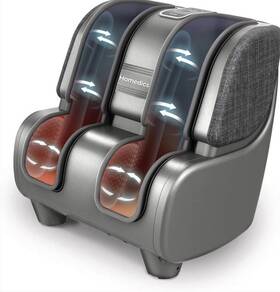 Homedics 031262113740 Deluxe Foot Massager And Calf Rolling Compression Massage Ad