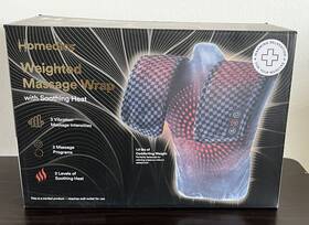 Homedics 031262118837 Weighted Massage Wrap With Soothing Heat New Sealed