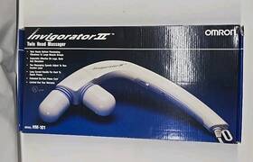 Hm-101 Homedics 073796831011 Omron Twin Head Invigorator 2 Back Massager Handheld Working