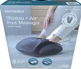 Homedics 2757914 Shiatsu Air Foot Massager With Heat Item New Model Fms-357h
