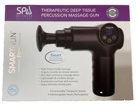 Homedics 850038082628 Spa Sciences Smartgun Pro Massage Gun Free Massager