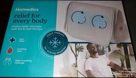 89954332 Homedics Shiatsu Electric Body Massager With Hot And Cold Therapy Brand New Item