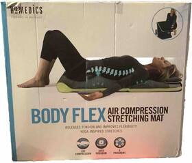 Bm-ac107 Homedics Body Flex Air Compression Stretching Mat 6 Programs And Remote