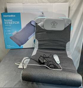 Bm-ac109j Homedics Home Stretch Motion Mat-air Compression/8 Programs And Vibration