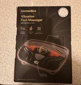 Fmv-400v Homedics Brand New - Vibration Foot Massager With Heat