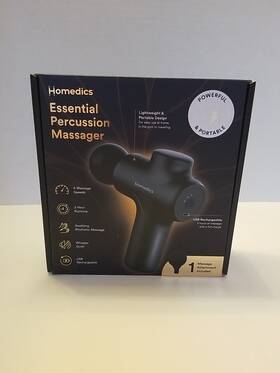 Hhg-306-2 Homedics Essential Percussion Massager Cordless Rechargeable
