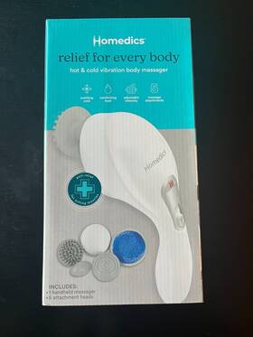 Hhp-256hj Homedics Hot And Cold Vibration Body Massager Relief For Every
