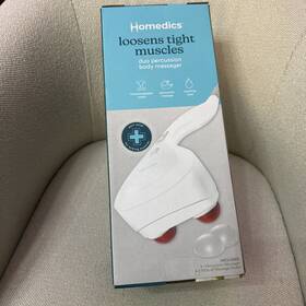 Hhp-285hja-2 Homedics Duo Percussion Body Massager With Heat Handheld Dual Node