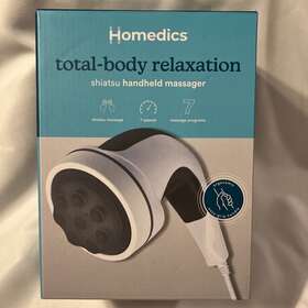 Hhp-352a-2 Homedics Total-body Relaxation Shiatsu Handheld Massager - New
