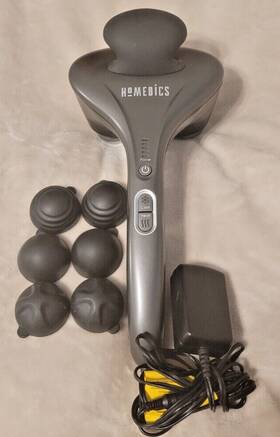 Hhp-500 Homedics Dual Temp Percussion Pro Handheld Electric Massager