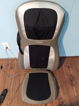 Mcs-1000hj Homedics Perfect Touch Masseuse App-controlled Massage Cushion With Heat