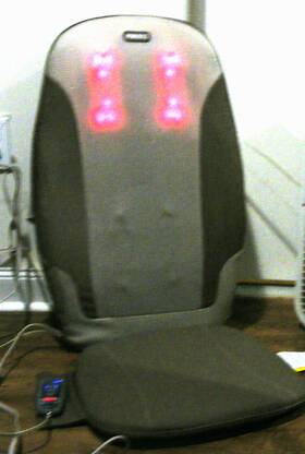 Mcs-370 Homedics Grey Shiatsu Back Massager With Heat