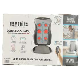 Mcs-621h Homedics Cordless Heated Deep Tissue Shiatsu Massage Cushion