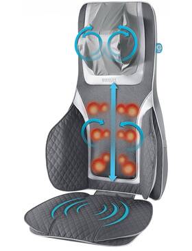 Mcs-846hj Homedics Gentle Touch Gel Deluxe Shiatsu Neck Shoulder And Back Massage Cushion