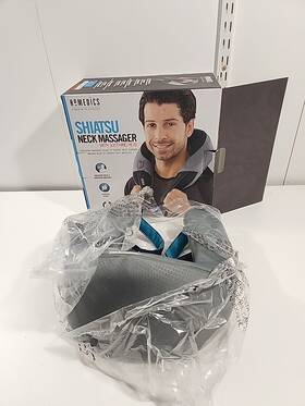 Nms-240hb-2 Homedics Shiatsu Neck Massager With Heat Relaxes Tight Muscles W Flex Handles