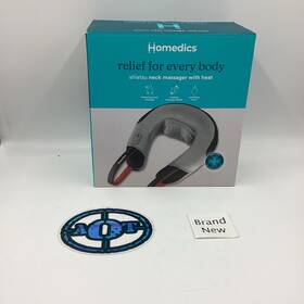 Nms-240hja-2 Homedics Neck Massager Soothing Heat Therapy Deep-kneading Shiatsu
