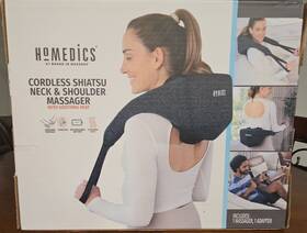 Nms-730h-gy Homedics Cordless Shiatsu Neck And Shoulder Massager With Soothing Heat Nms-730h