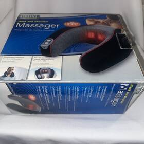 Nmsq-200j-s Homedics Neck And Shoulder Massager With Heat Flexfit Comfort Nib