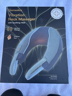 Nmsq-216h-nv-2 Homedics Vibration Neck Massager With Soothing Heat Nib
