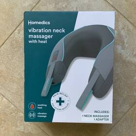 Nmsq-216hja-gy-2 Homedics Neck Massager Soothing Heat Therapy