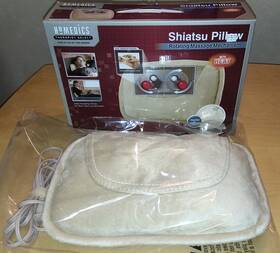 Sp1011 Homedics Shiatsu Rotating Massage Pillow With Heat