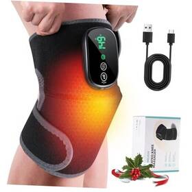 Hk5-us Homrelexa Heating Pad For Knee Heated Brace 3 In 1 With 5 Black Gray-1