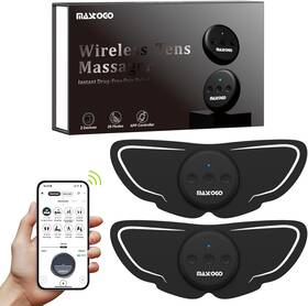 Hongqiangxing 313086257214 Wireless Tens Unit Dual Host Muscle Stimulator With App Control Up To 26 Modes