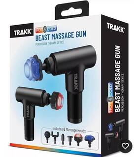 Tr-bstgnhc-500 Hot Trakk Beast Cordless And Cold Percussion Massager 6 Intensity Levels Deep