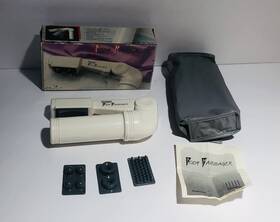 F041 Housefun Body Massager Vibration White Vintage With Attachments Manual Box