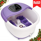 Hpc0147 Hpc0147-new Tenker Foot Spa Bath Massager Heated Massage Rollers Vibration Red