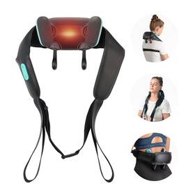 Hy-amzn01 Hueiyeh Neck And Shoulder Massager With Heat For Pain Relief Deep Tiss