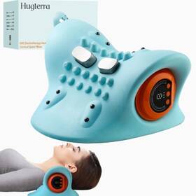 Hugterra 977644650868 Massager Electric Neck And Back Traction Relaxer Massage Pillow