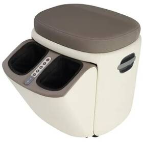200-reveal-001 Human Touch - Reveal Ottoman Massager Cream