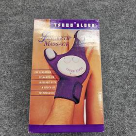 Hwe 045915213251 Vintage Tsubo Glove Finger Tip Massage Therapy 1995 Tested