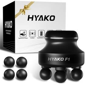4-heads Hyako Ld-015 F1 Handheld Electric Deep Tissue Body Massager Portable Orbit