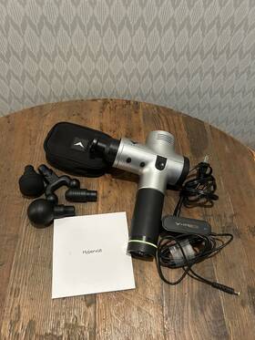 53000-01-00 Hyperice Hypervolt Silver Percussion Massage Gun Device Used Once