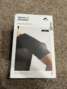 Hyperice 824010282796 New Venom 2 - Advanced Heat Vibration Wrap Right Shoulder
