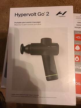 Hvg2001 Hyperice New Hypervolt Go 2 Portable Percussion Massager Factory Sealed