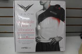 21000001-2 Hyperice Qhy061-blk Hypeice Venom Heat And Vibration Shoulder Left Man. #