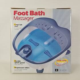 It6020 I Touch Foot Bath Massager Wet Or Dry Massage Lg. Tub Area
