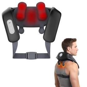Ibreo 850075293568 Shiatsu Neck And Back Massagers With Heat 150 Mins Uses 4 Modes Adjustable