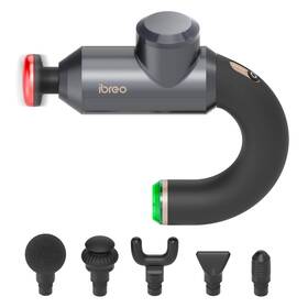 M0500 Ibreo Massage Gun Deep Tissue With Heat Pro Percussion Muscle Massager Handheld