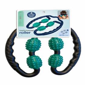 Bhmr-4901 Ideas In Life Handheld Massage Roller 4 Textured Heads Manual Muscle For Leg Neck