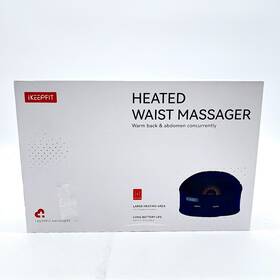 Kpf-w14s Ikeepfit 23 Watts Rechargeable Heated Waist Massager Model - Blue