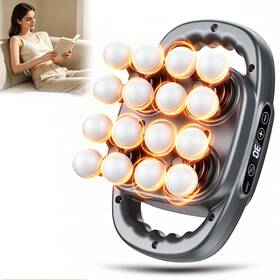 Ikg S7-16d 16 Head Massage Gun Deep Tissue Body For Back Shoulders Neck