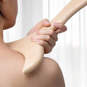 Imountek 731716344910 Wood Therapy Massage Tool Lymphatic Drainage Paddle Wooden Scraping